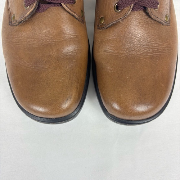 Naturalizer Leather 90’s Y2K Lace Up Comfort Oxford Dressy Shoes Brown Size 6.5 - Picture 6 of 15